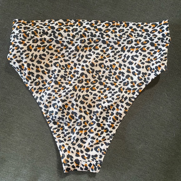 Medium Target Juniors High Leg High Waist Bikini Bottom - Picture 4 of 4